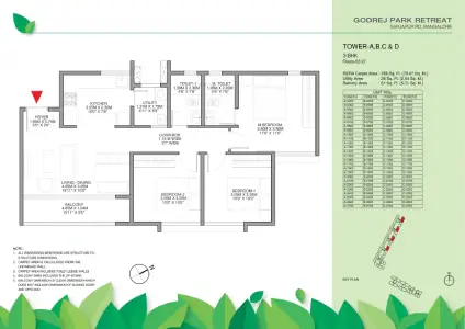 godrej-park-retreat-3-br-floor-plan