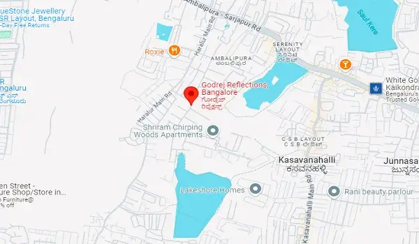 godrej-reflections-phase-2-location-map