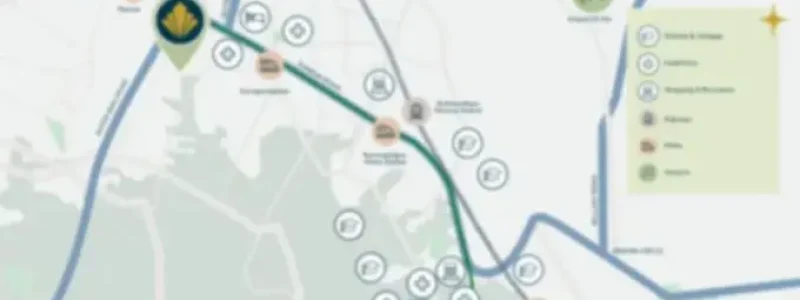 Godrej Hoskote Apartment location map with landmarks by Godrej Properties